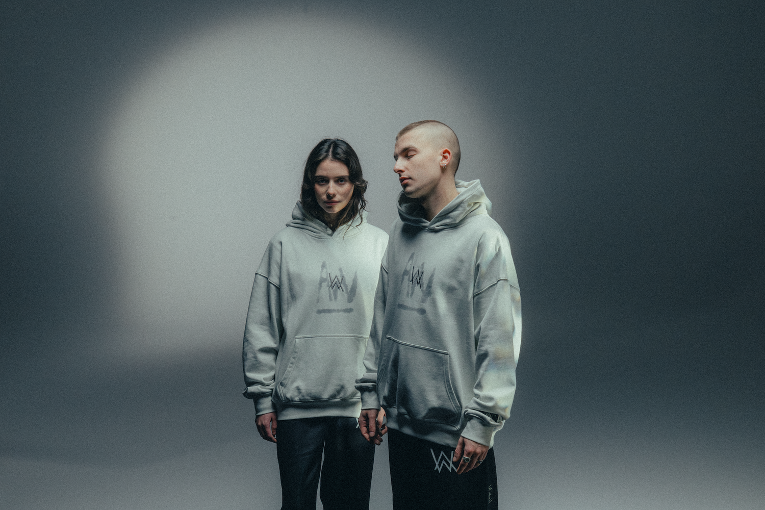 Faded Graffiti Hoodie (Off White) – official Alan Walker Hoodie (view 7)