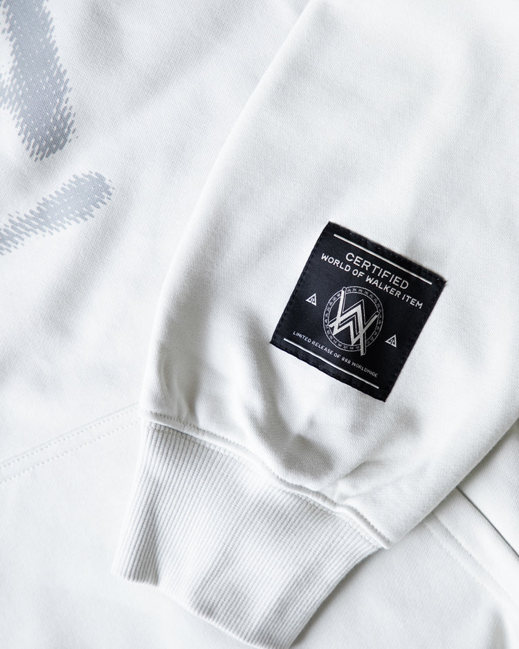 Faded Graffiti Hoodie (Off White) – official Alan Walker Hoodie (view 6)