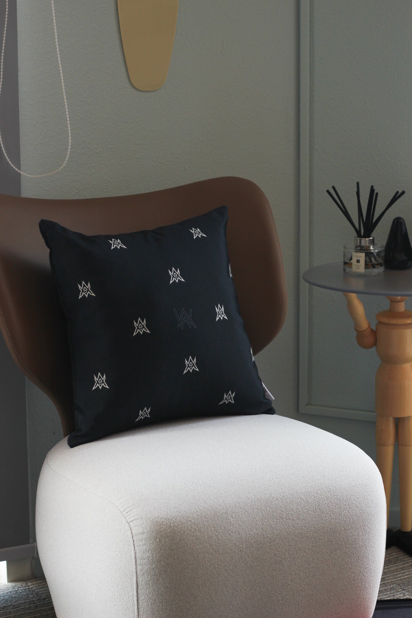 World of Walker Monogram Pillow – official Alan Walker home decor (view 3)