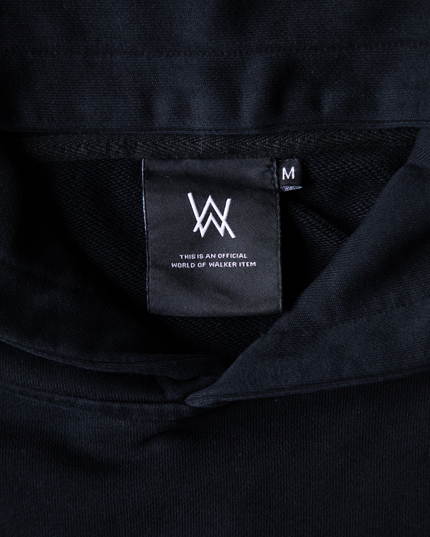Faded Graffiti Hoodie (Black) – official Alan Walker Hoodie (view 4)