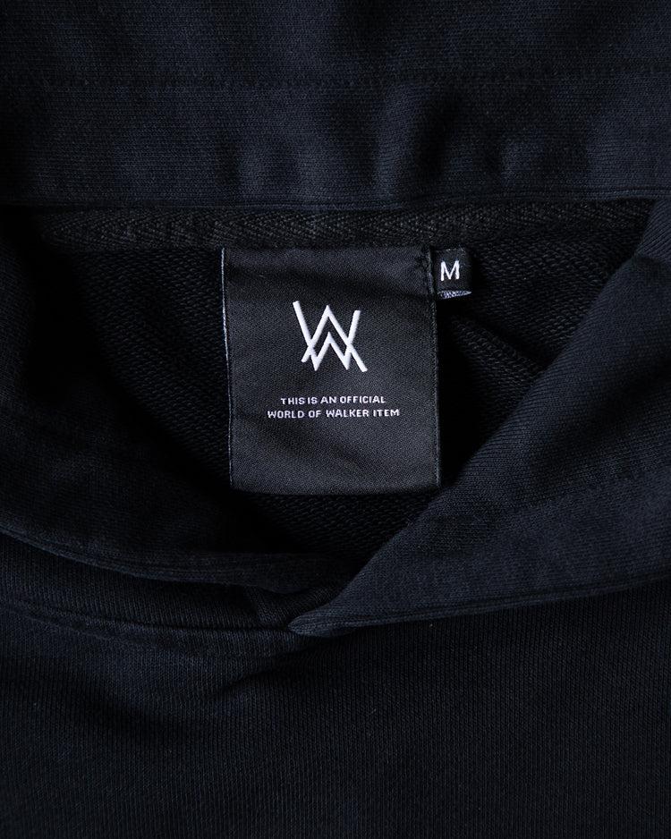 Faded Graffiti Hoodie (Black) – official Alan Walker Hoodie (view 4)