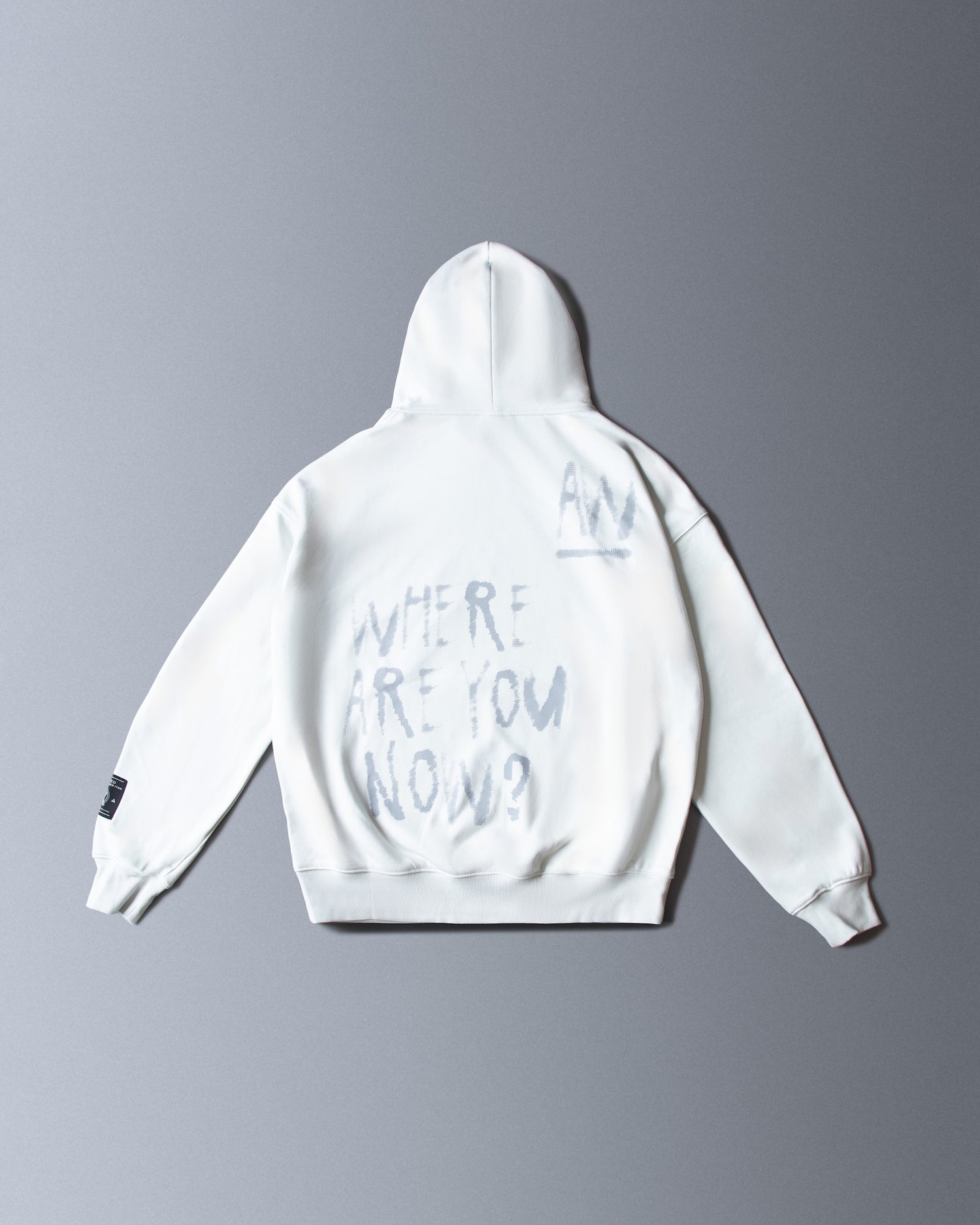 Faded Graffiti Hoodie (Off White) – official Alan Walker Hoodie (view 3)