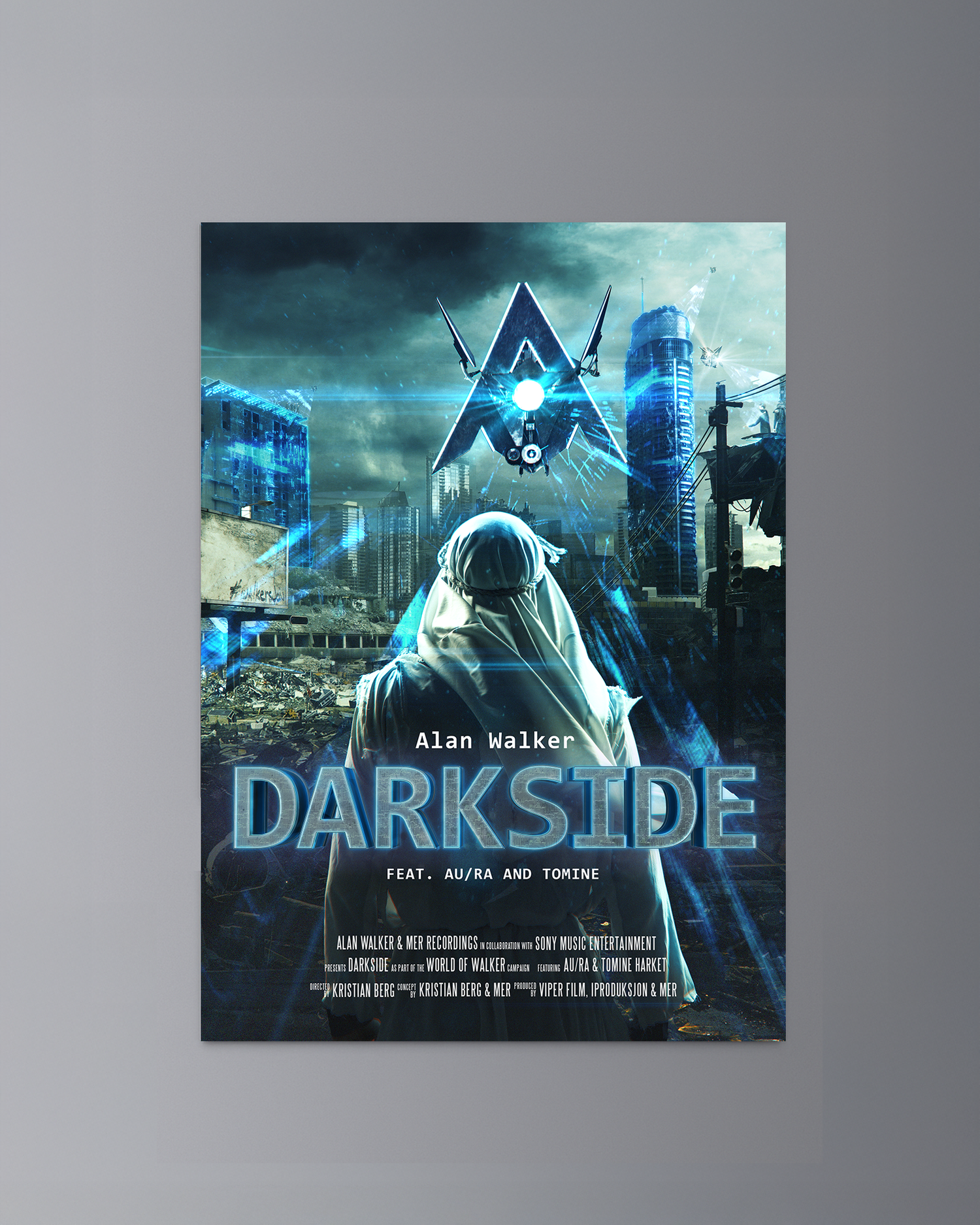 Darkside Poster – official Alan Walker wall art