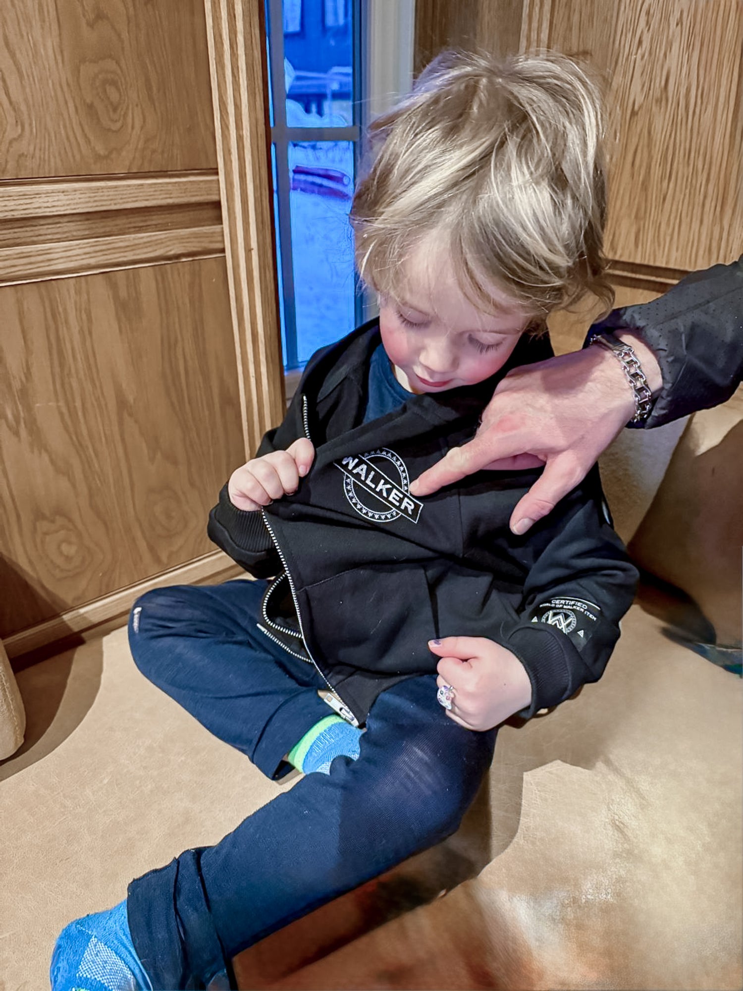 "Monster" Core Kids Zip Hoodie – official Alan Walker Zip Hoodie (view 3)