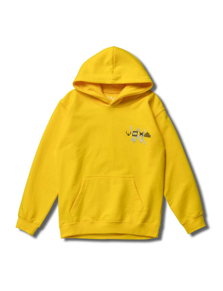 Walkerverse Stage Kids Hoodie | Yellow Hoodie ALAN WALKER | STORE 
