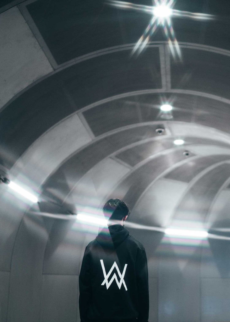 CORE LOGO ZIP HOODIE Hoodie Alan Walker Official Merchandise 