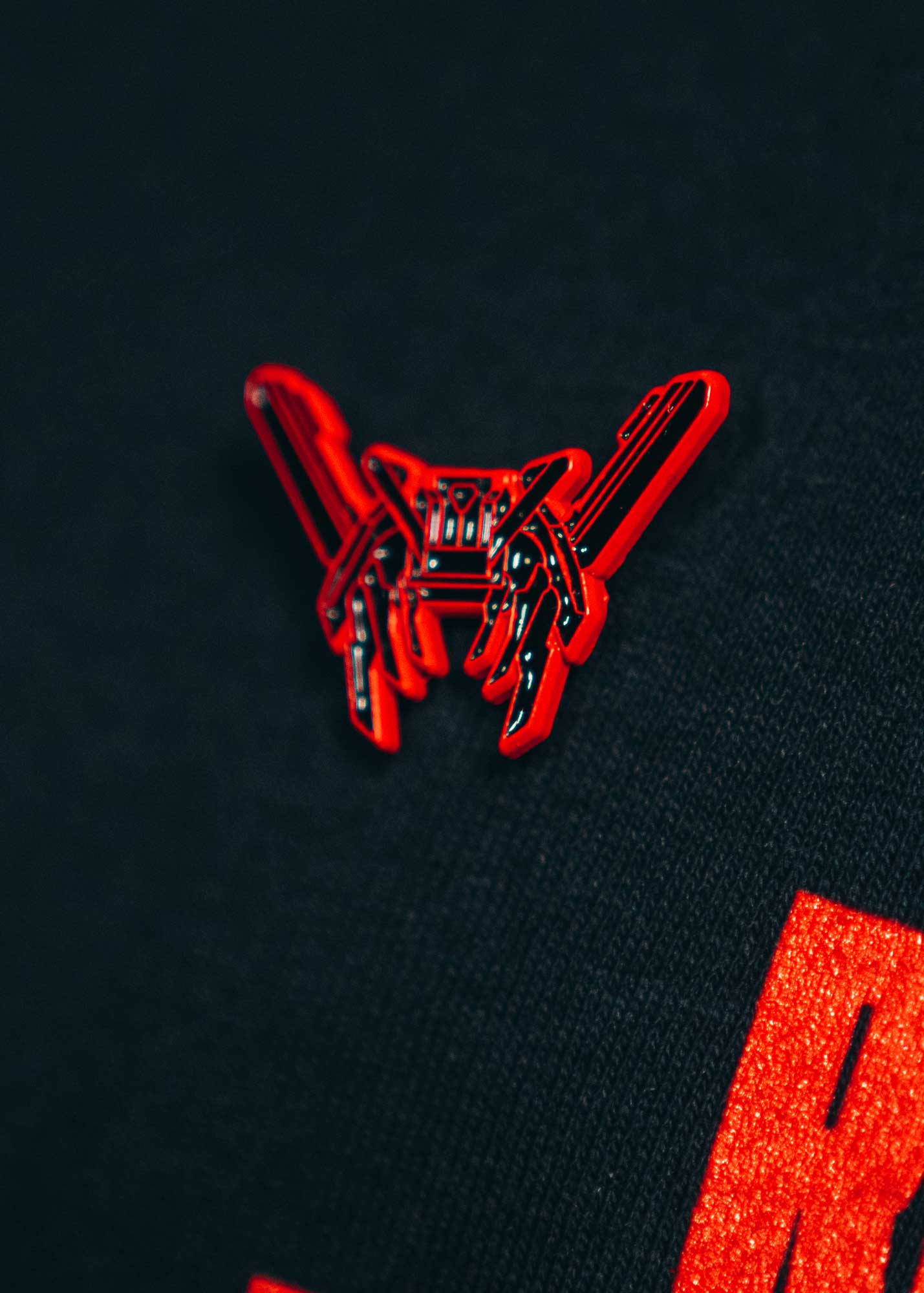 RX-8 PIN Accessories FAKE A SMILE 